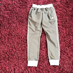 Adidas Original Women's Track Pants High Rise Loose fit Green sz L